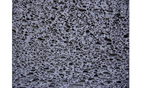 中小孔火山巖|火山石|黑洞石機(jī)切面LB8082